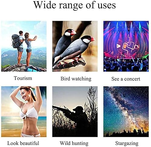 Miniatura 7 de Telescopio Prism225;ticos peque241;os, Mini telescopio port225;til, Lente aloptica Proceso de horneado Prisma Bak4 Revestimiento de Banda ancha