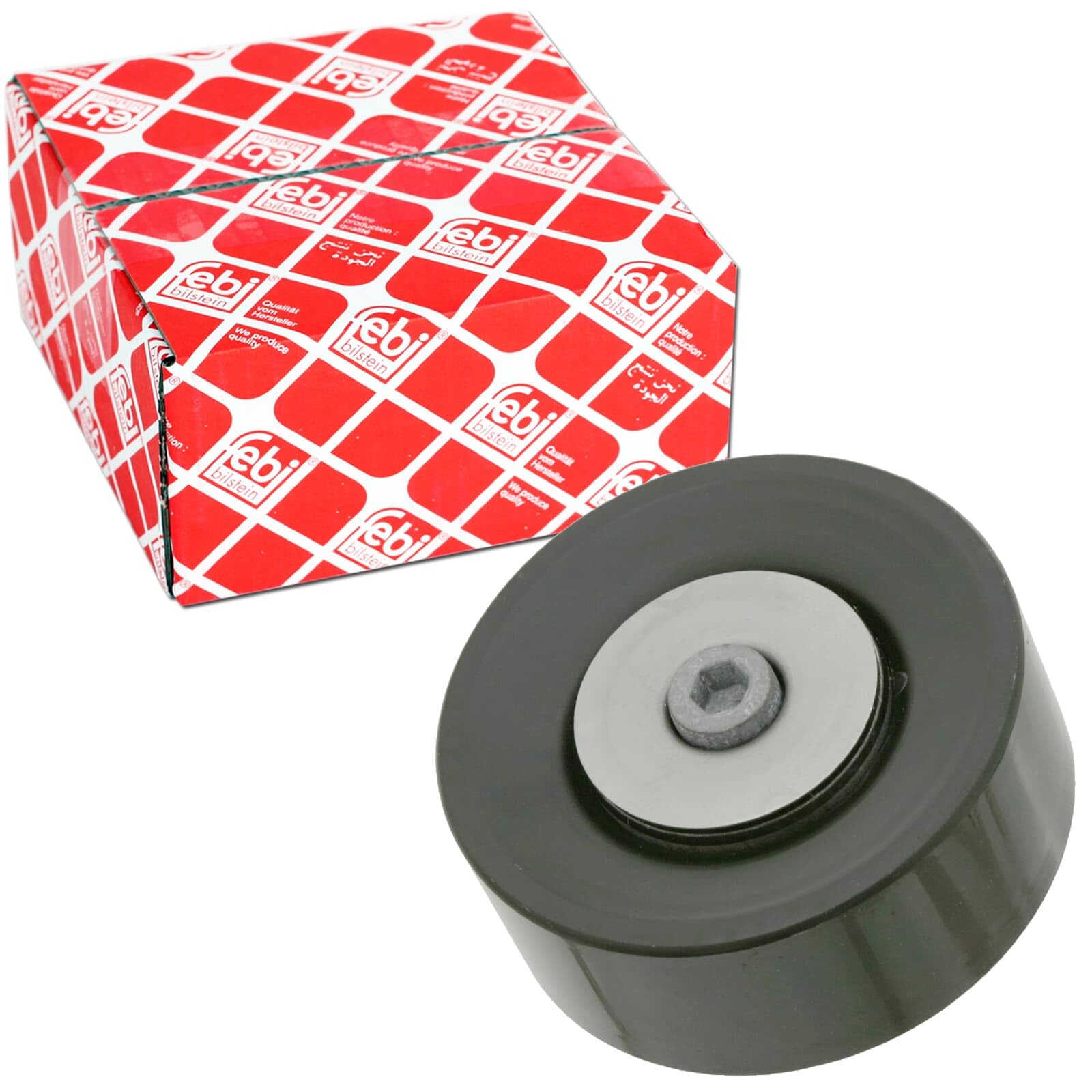 FEBI BILSTEIN 24639 Deflection/Guide Pulley, V-ribbed belt for BMW
