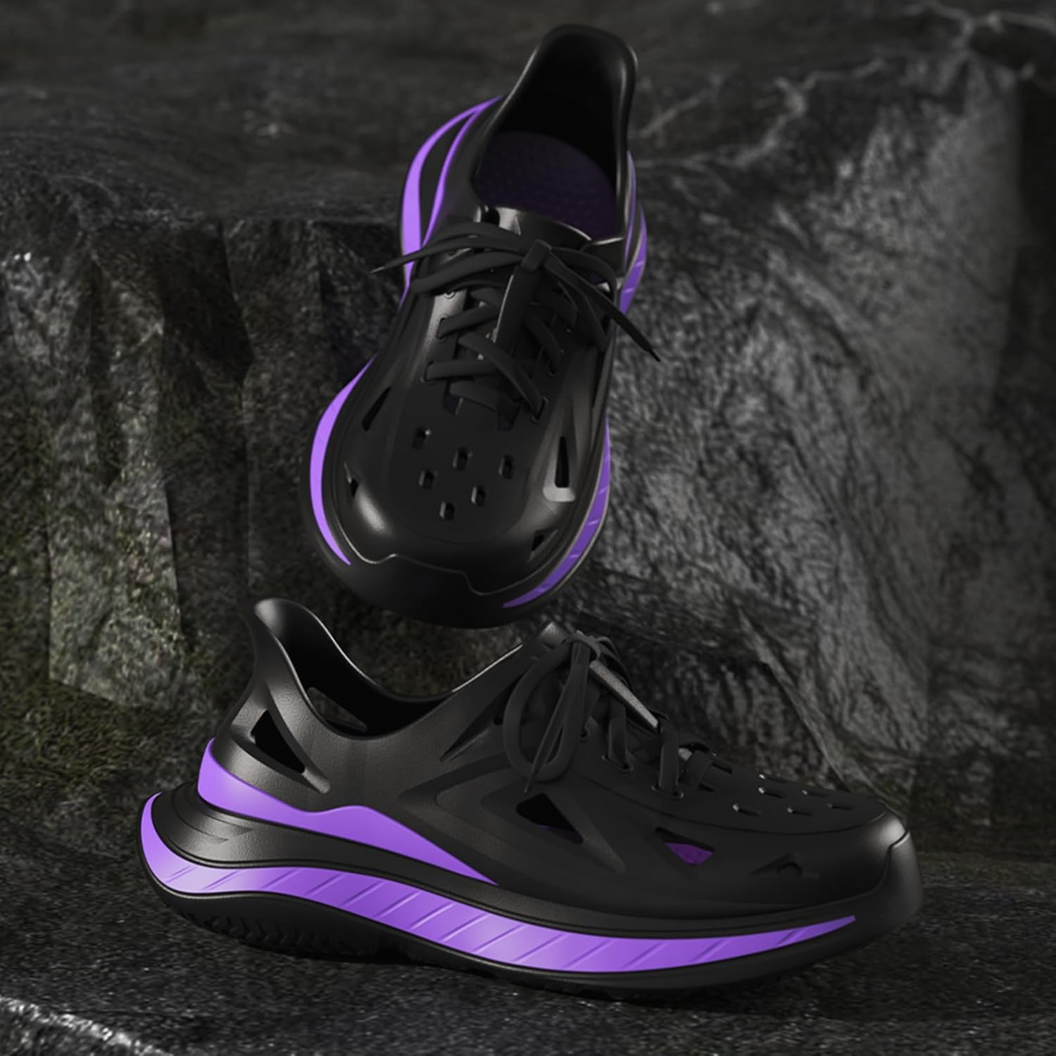 Unisex Athletic Clogs - Lightweight Water Shoes with Arch Support, Non-Slip Breathable Sandals for Men & Women, Outdoor Pool Shower Sports - Image 4