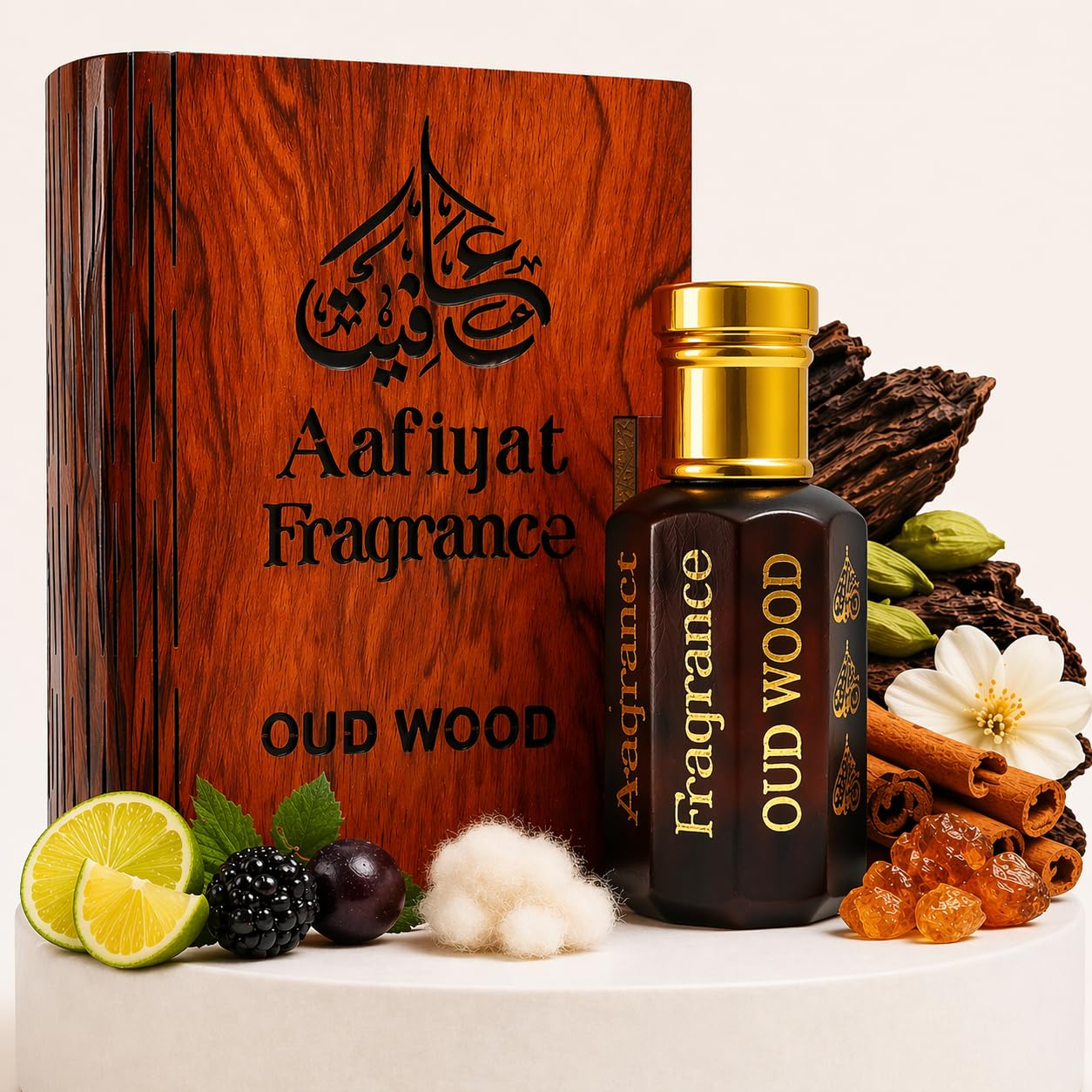 Wooden box Unisex| OUD WOOD |Premium Perfume Oil Attar| Non-Alcoholic |Long Lasting | Roll On, 12ml, Gifting Pack For Him and Her. (OUD WOOD)-image-29