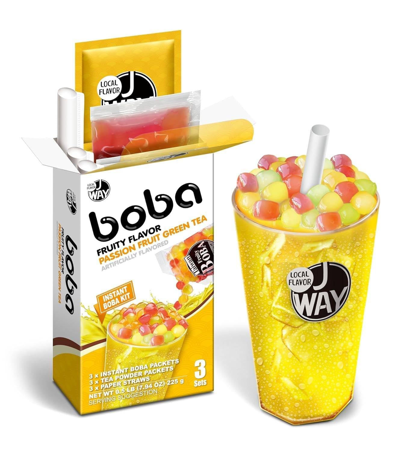 Amazon.com: J WAY Instant Passionfruit Pineapple Green Tea Kit