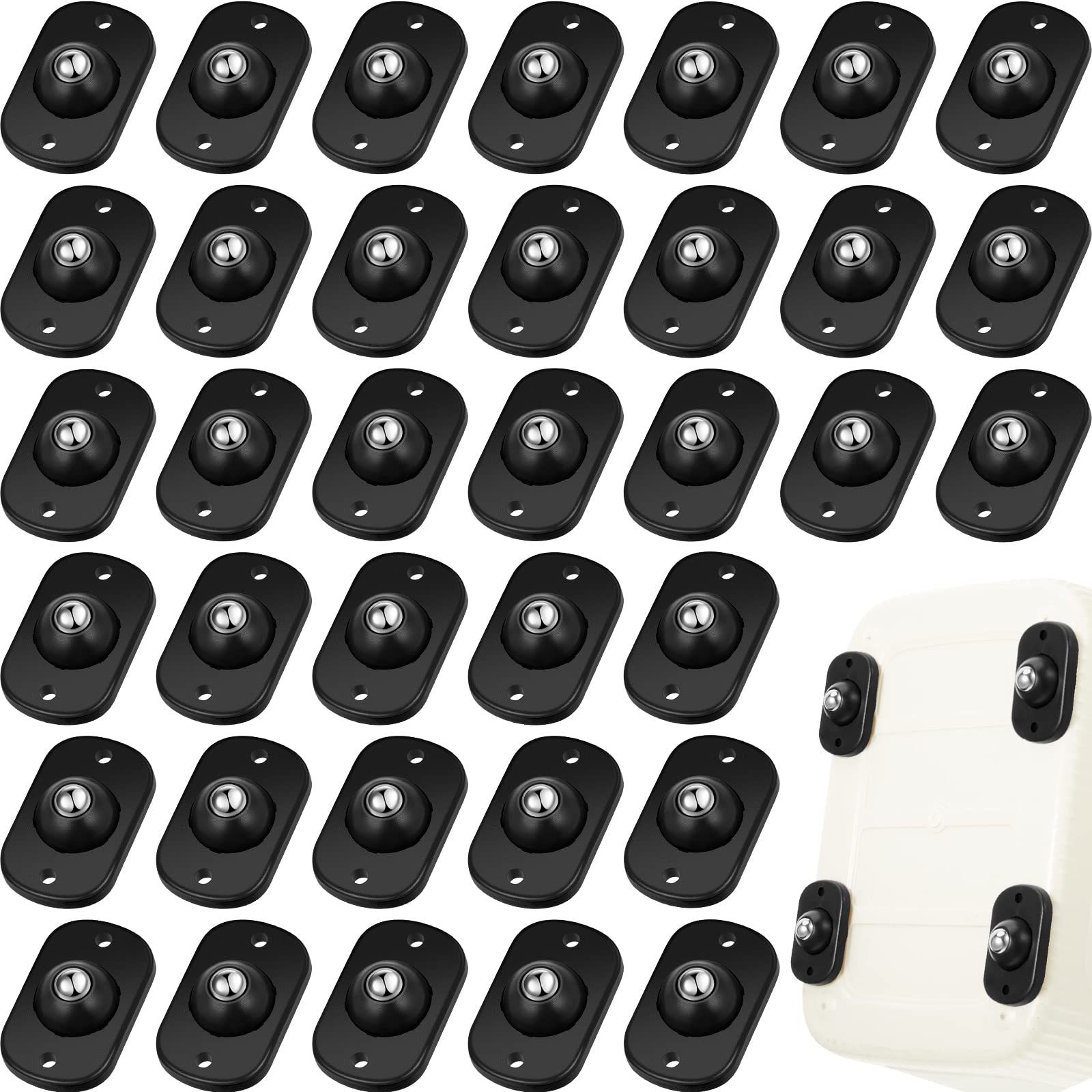 Honoson Self Adhesive Caster Wheels - Easy Furniture Moving -21