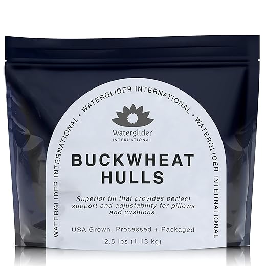 Replacement Buckwheat Husks for Meditation Zafu or Pillow, USA Grown Hulls, 2 lbs