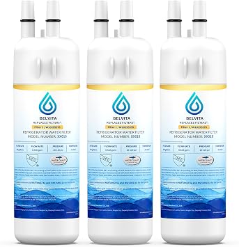 BELVITA Plus NSF/ANSI 53 Certified Water Filter Replacement for EDR1RXD1