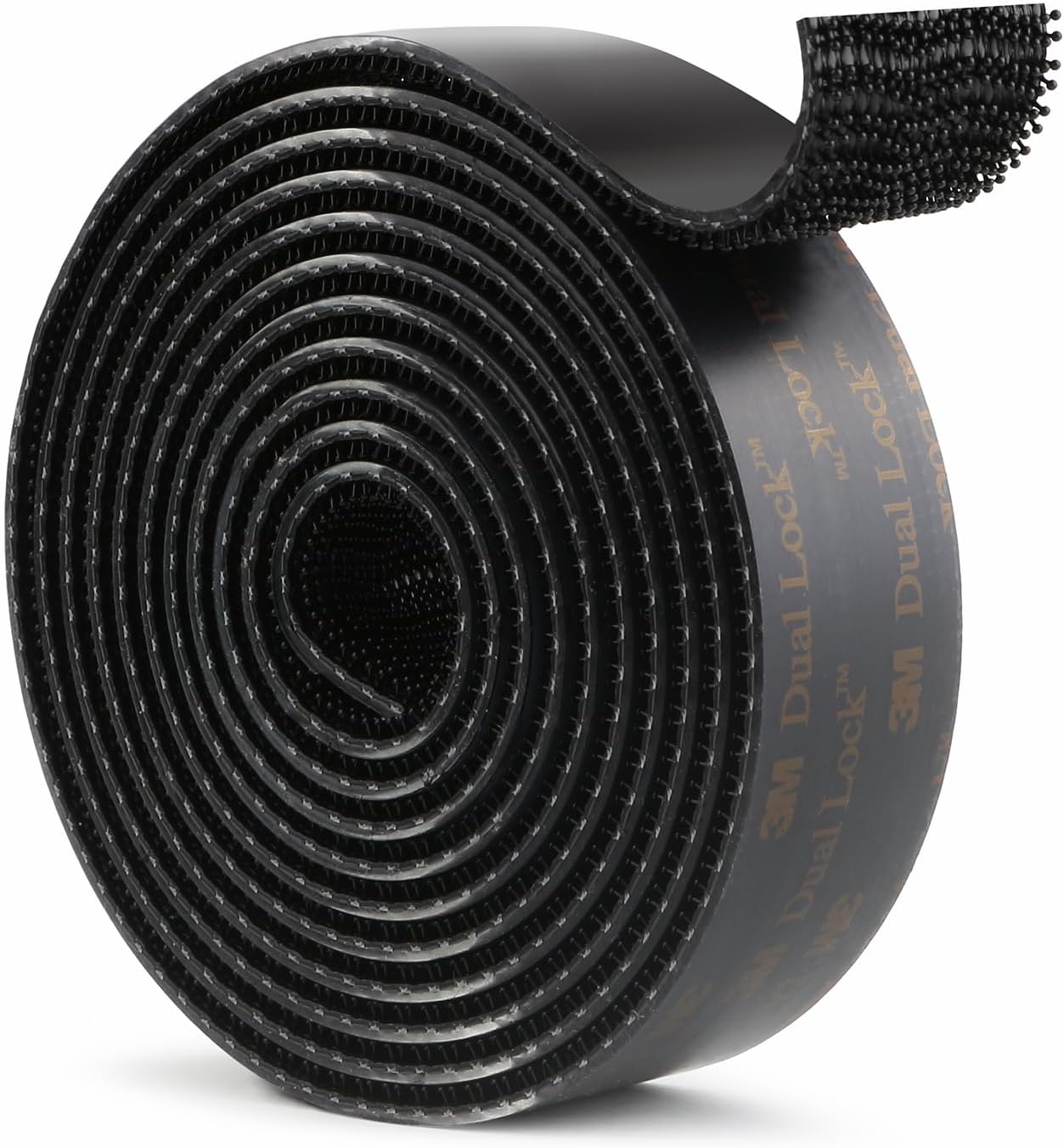 Dual Lock SJ3550 Compatible with 3M 25mm x 1.9m Black 1 Pack Reclosable Fastener Mounting Tape Interlocking Mushroomshaped Strong Adhesive Hook Lock Sticky Tape for Indoor and Outdoor