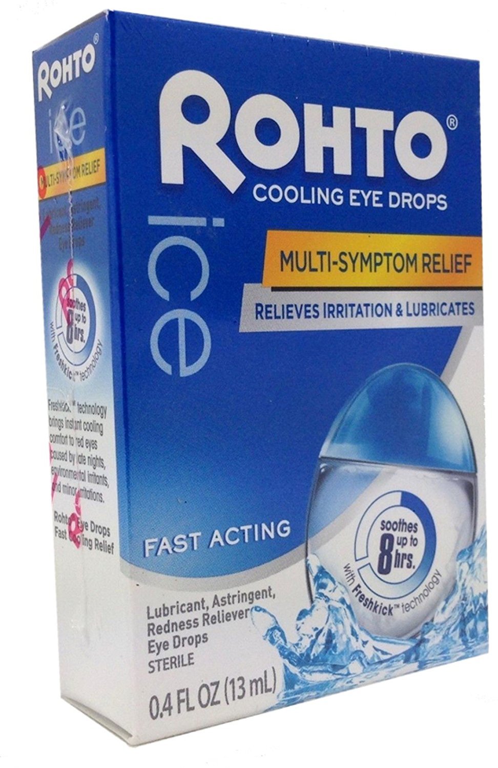 Rohto Eye Drops Cooling R Size 05z Rohto Eye Drops Cooling Relief 05z