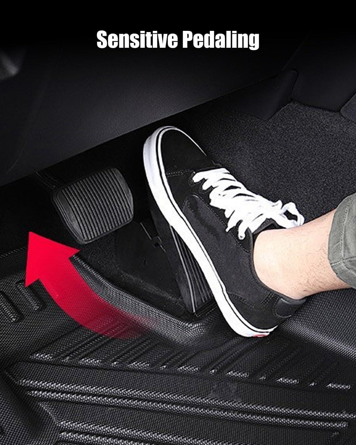 Billet Floor Mount Aluminum Gas Pedal with 36" Stainless Steel Throttle Cable, Universal