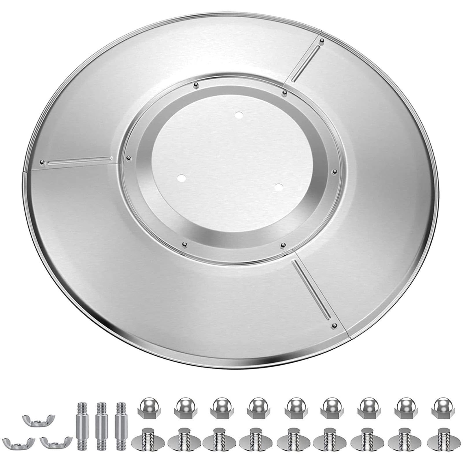 Señal reflectante para calefacción de terraza – Resistente – Señal | reflectante de calor para calefacción exterior, reflector de enfoque para calefacción de propano