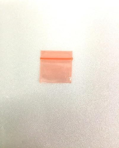 Miniatura 2 de 1034 (1 "X34") Naranja Color Apple Brand Bags Mini Zip Lock Bolsas, caja de 1,000