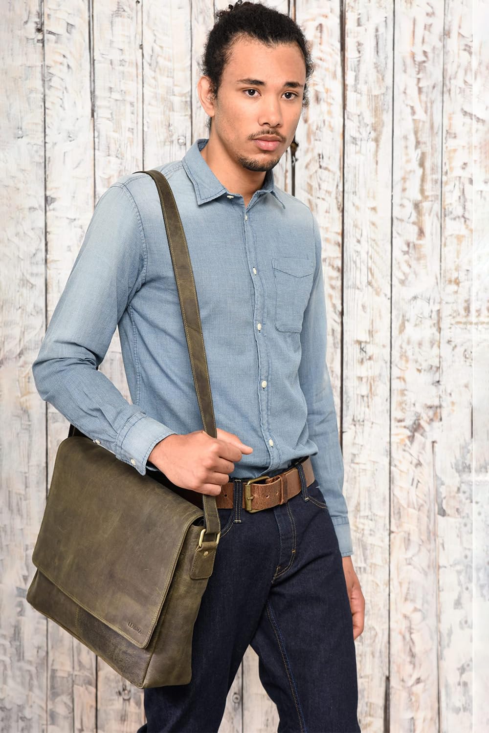 LEABAGS Oxford - Bolso de hombro Unisex adulto