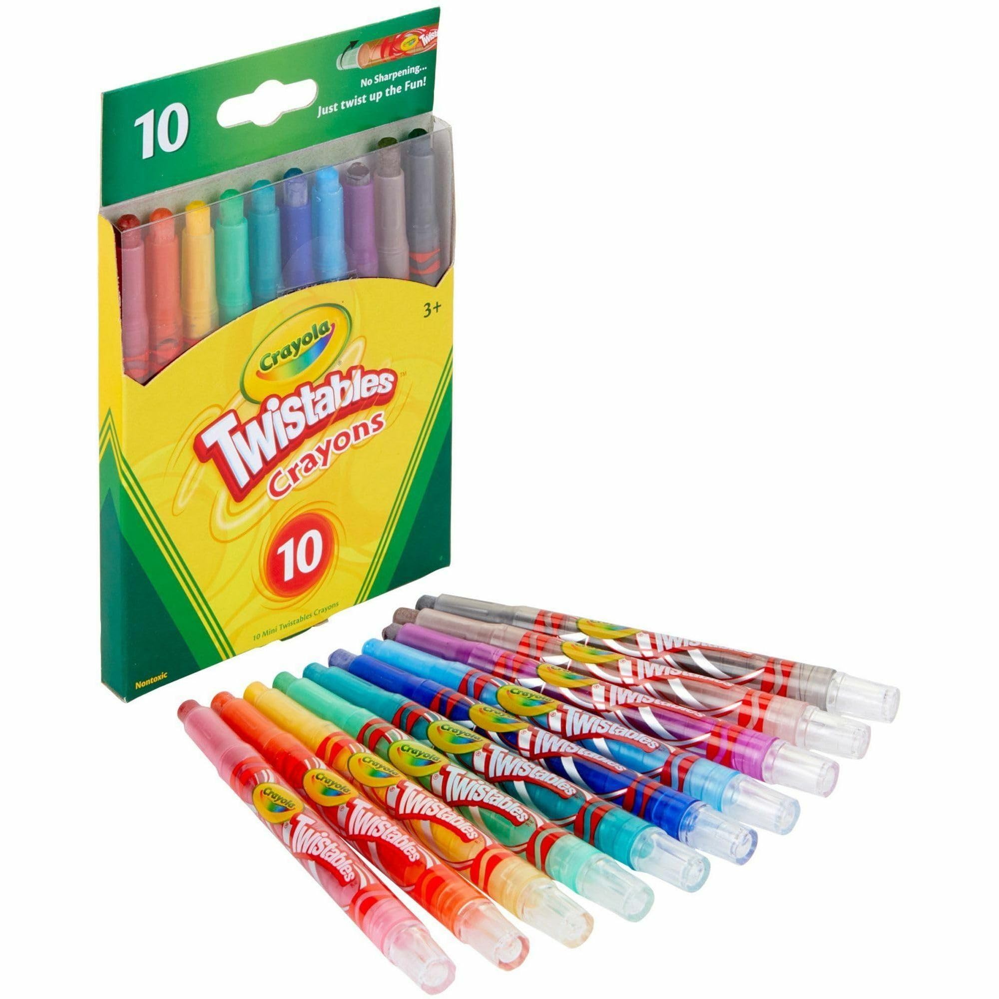 Crayola Crayons Washable Twistables-(6-Pack)