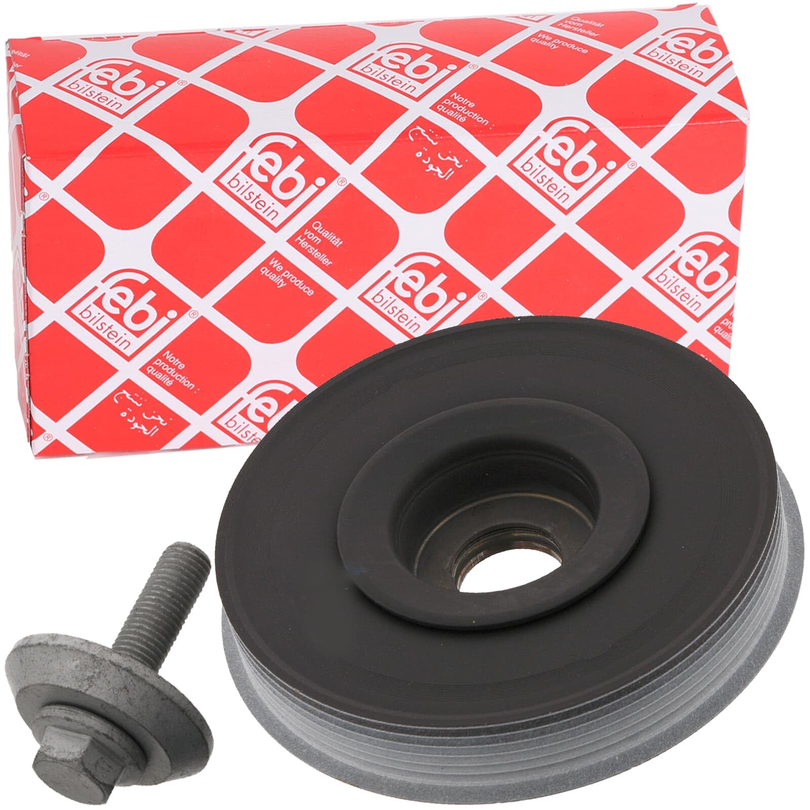 Original FEBI BILSTEIN Crankshaft Pulley 33791 For Citroën Ford MINI