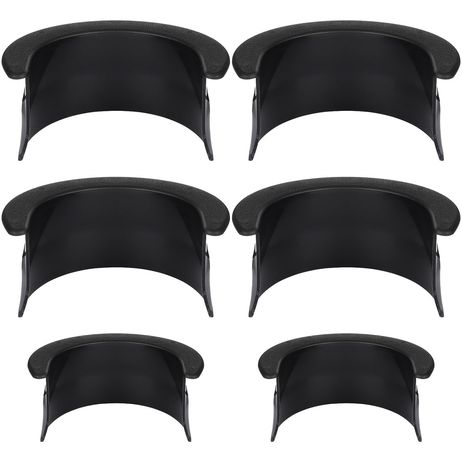 6pcs Billiards Table Pool Plastic Liner Pocket Set for Bar Home