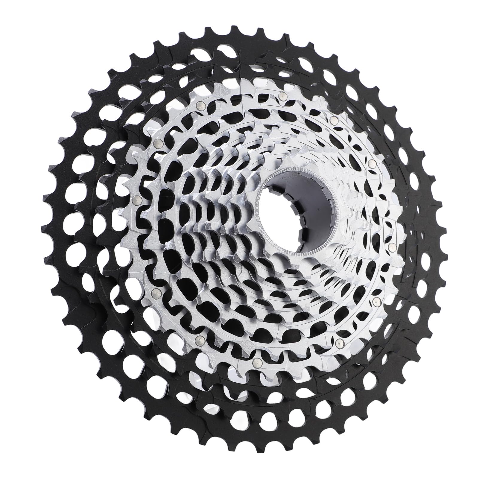 Casete de Bicicleta Ultraligero de Aleación de Aluminio 11-46T para Instalación Rápida para Personalizadores de Bicicletas