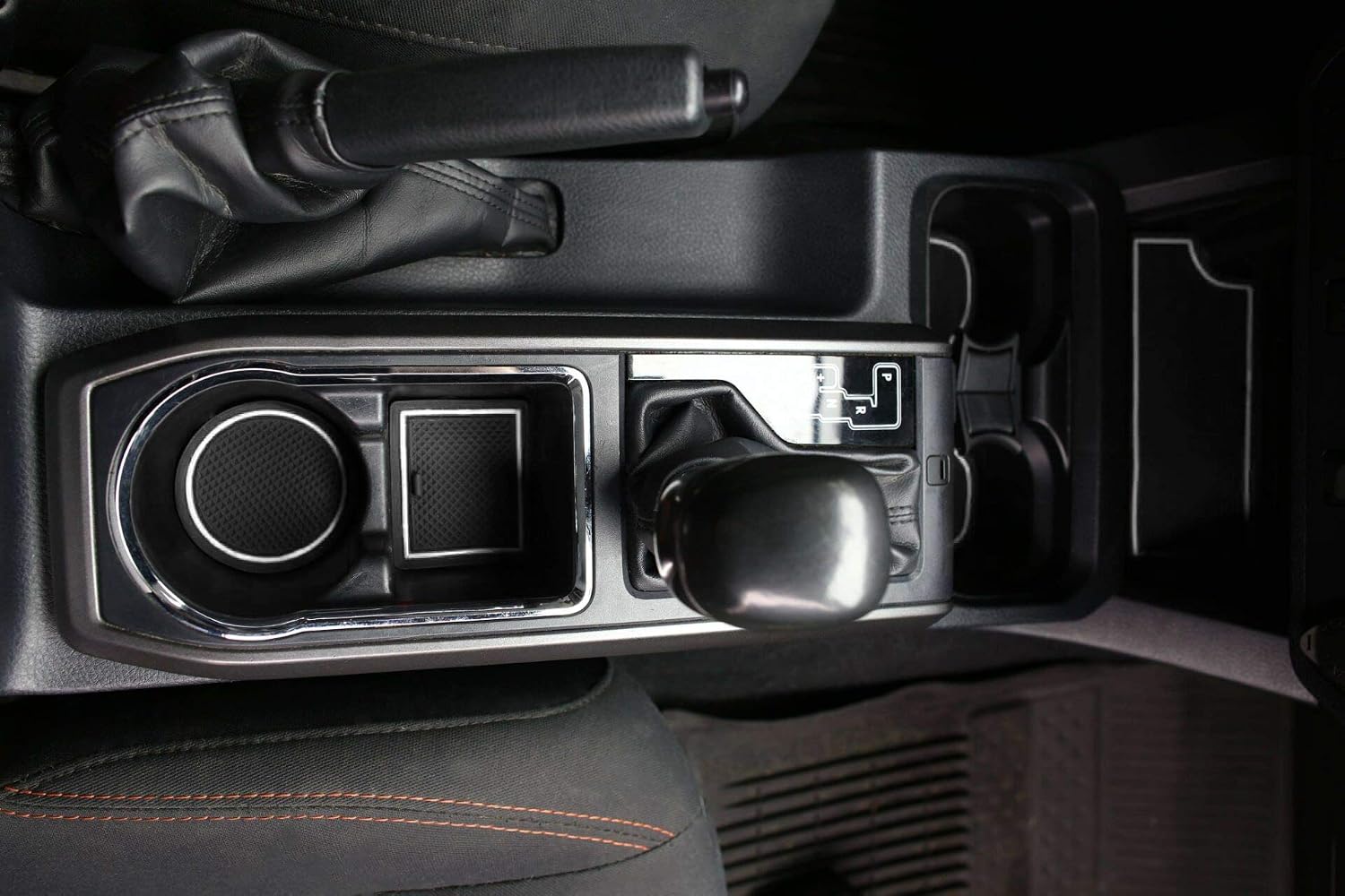 Cup Holder Door Pocket Inserts for Toyota Tacoma 2016-2023 18PCS(White) image 3