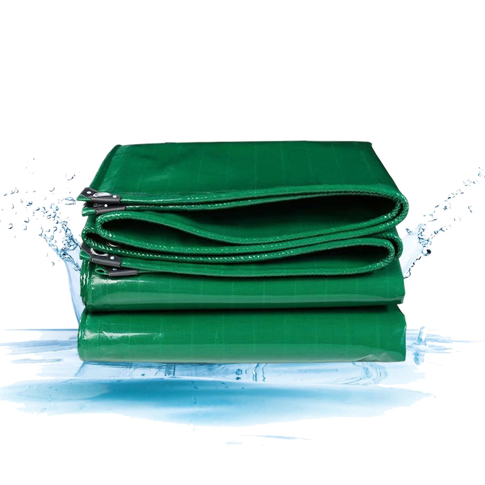Plane Abdeckplane Tarp, 0.5x23 m 450g/m² Camping Plane, Camping Tent Tarp Ultraleicht, Ideal für Camping Wandern Picknick im Freien JXL11, Grün