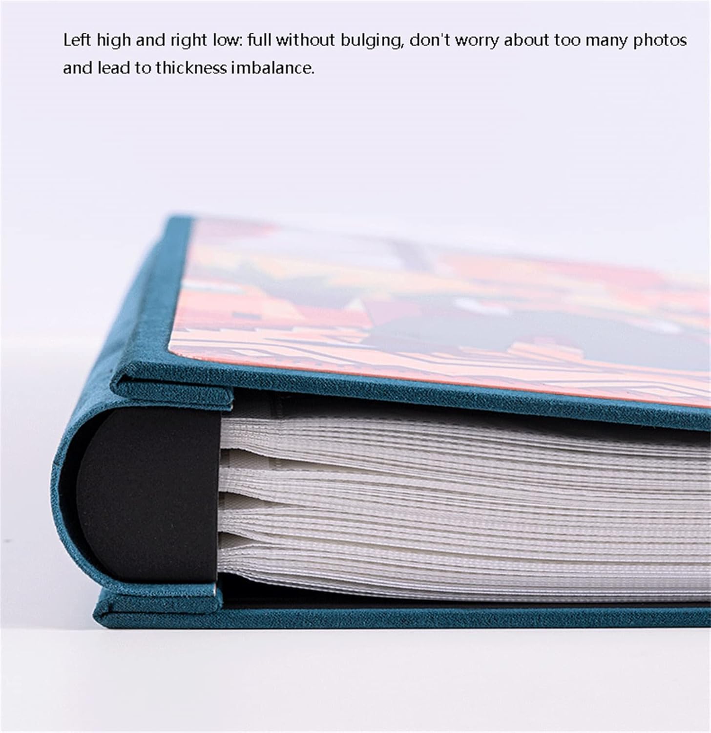 誕生日、お祭り、親戚や友人、長老、教師への贈り物に適した5インチのフォトアルバムインタースティシャル、水平600容量のアルバム