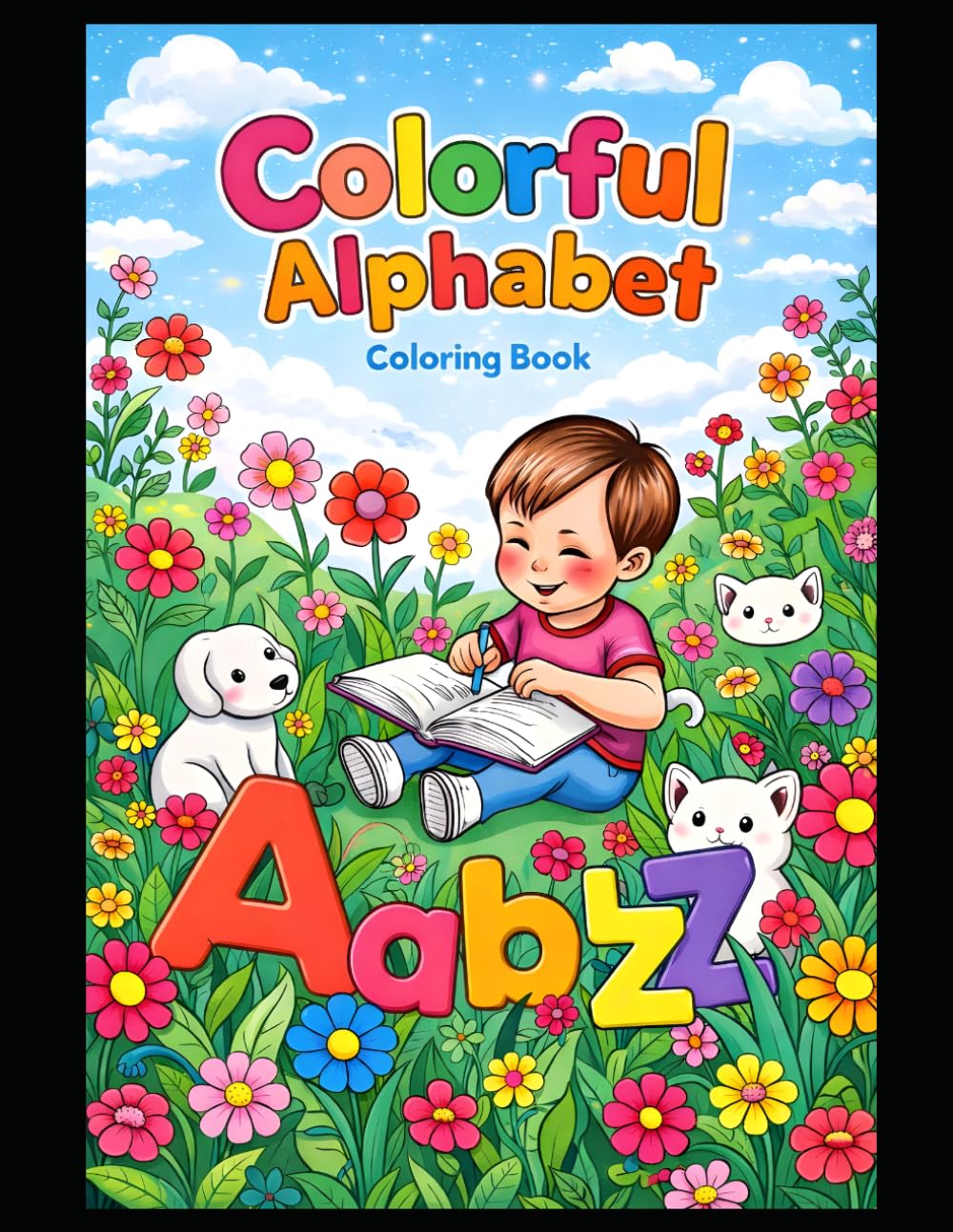 Learn ABC with Fun Coloring Book