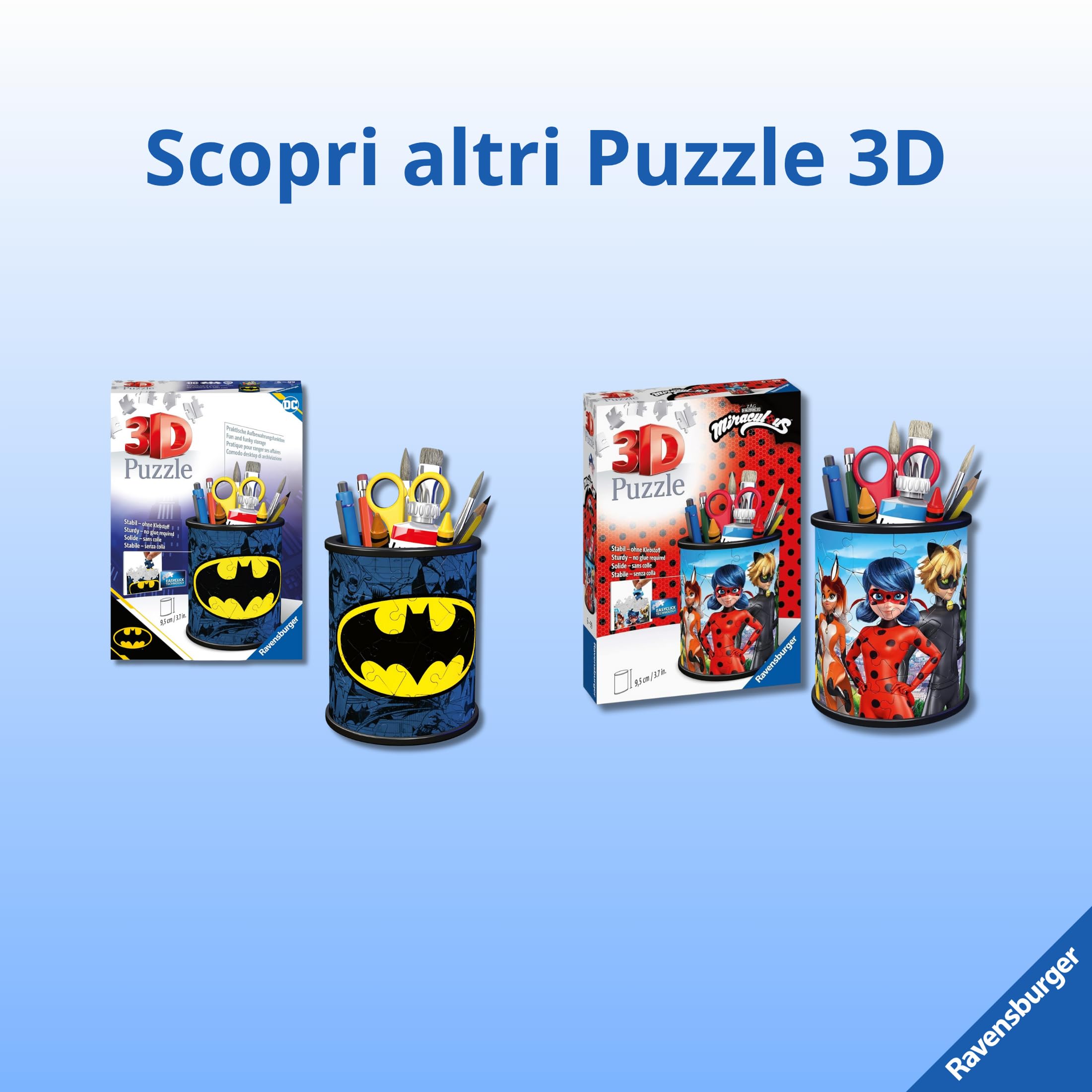 Ravensburger Puzzle 3D Super Mario Bros Portapenne 57 Pezzi