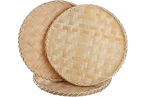 Suwimut Bamboo Flat Baskets