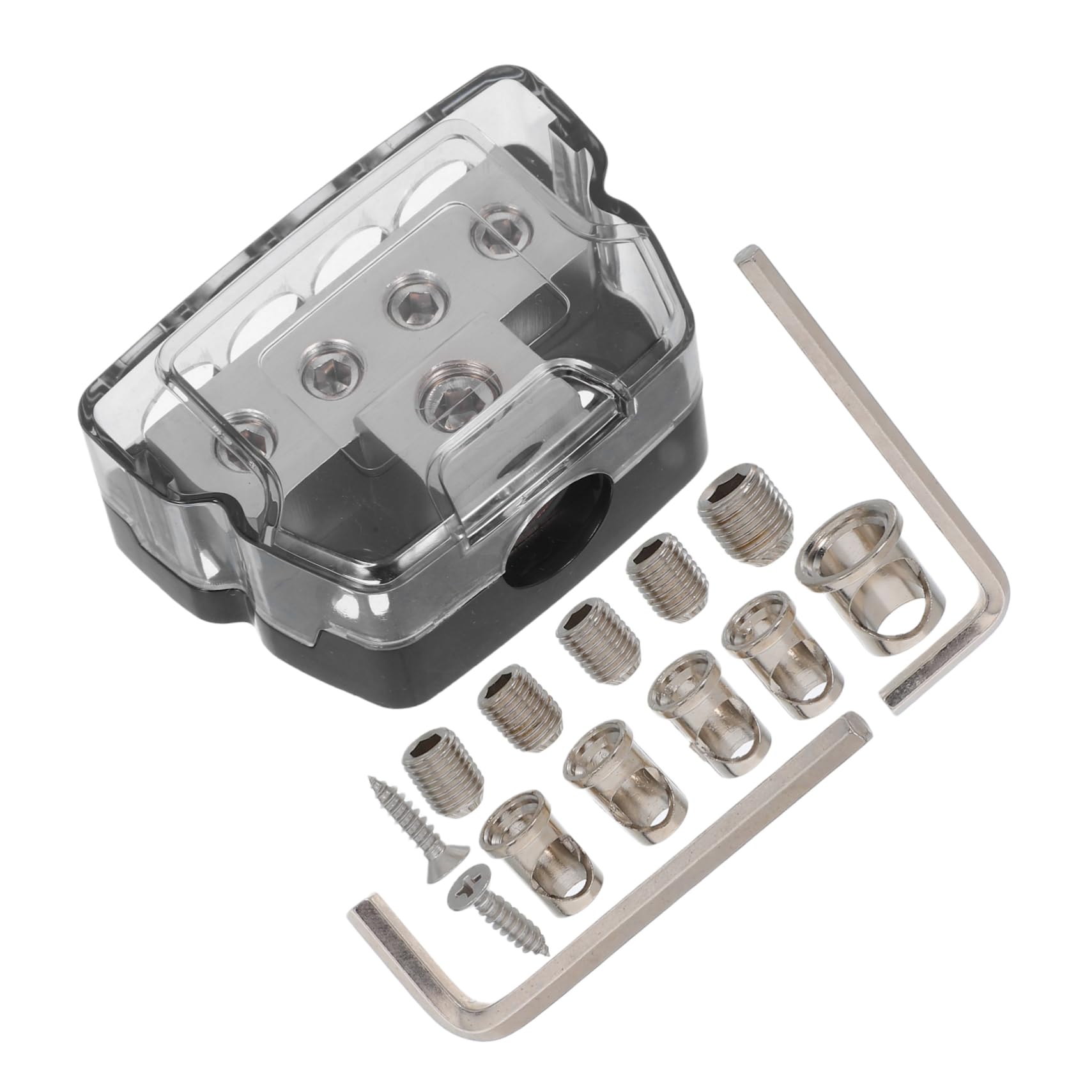 Luxshiny 1 Set Car Audio Power Splitter Junction Box Compatible with Multiple Car Models for Easy Installation Enhance Your Vehicle Sound System with Stable Audio Distribution