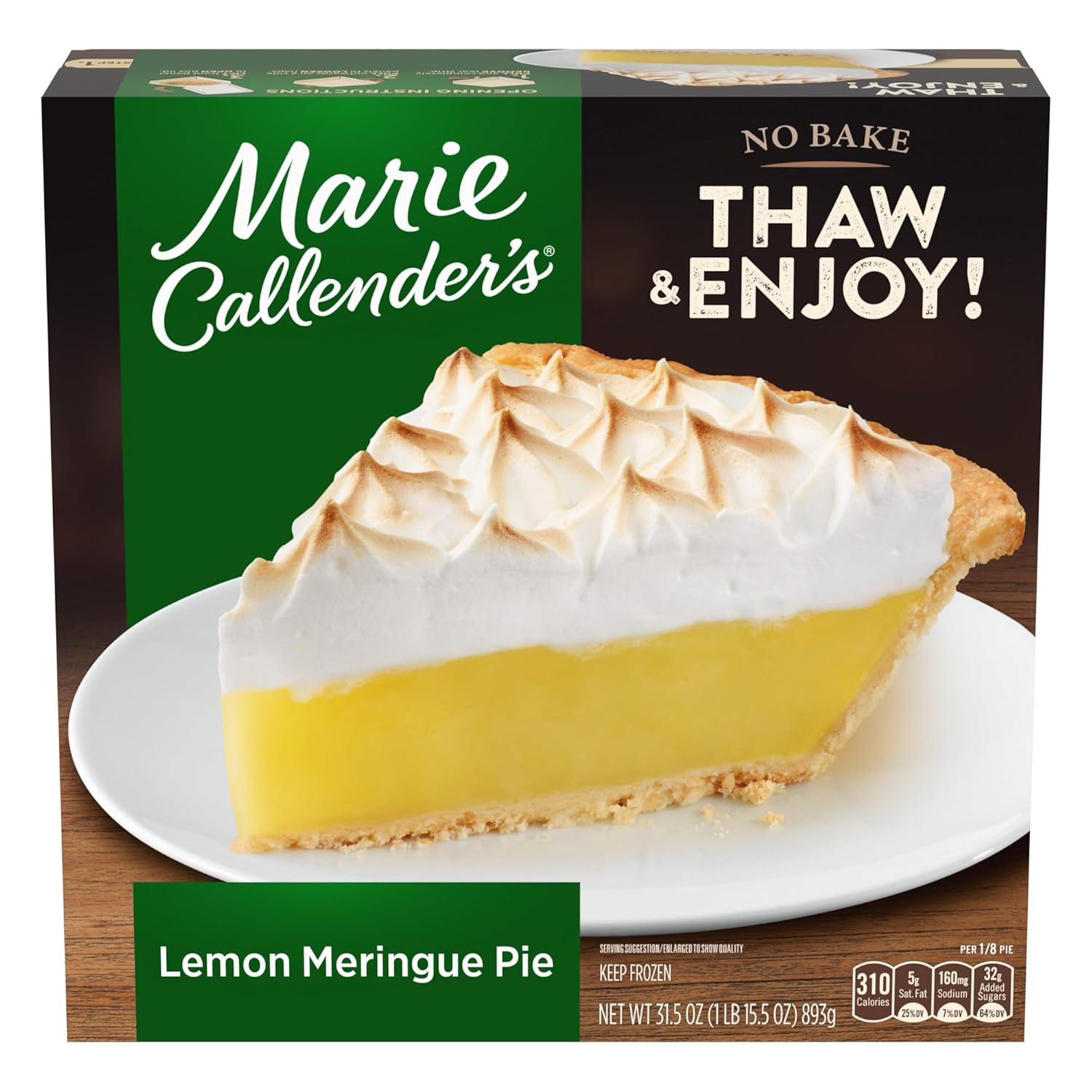 Best Frozen Dessert - Marie Callender's Lemon Meringue pie Review