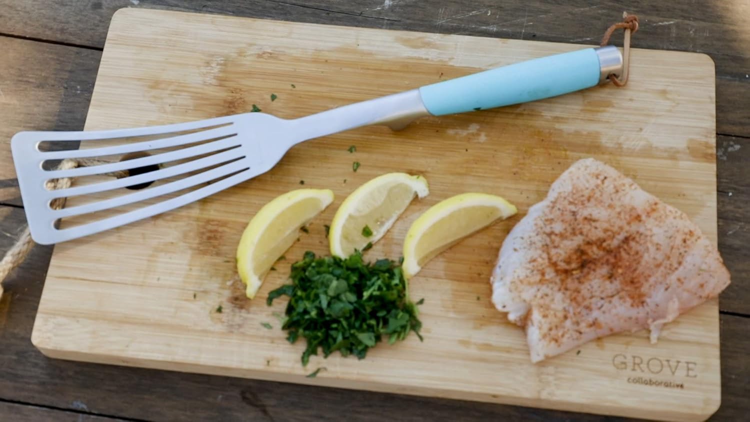 14.5'' Ultimate Nonstick Fish Spatula, TOADFISH, Stainless Steel Metal Spatula, Slotted Turner Perfect for Cooking Seafood on the Grill or Kitchen: Home & Kitchen