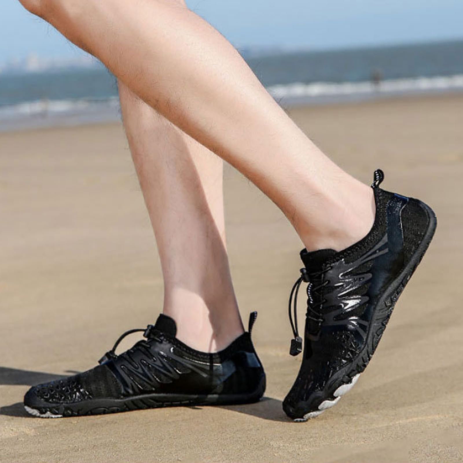 Zapatos Para Agua Hombre Zapatos De Playa Antideslizantes Secado