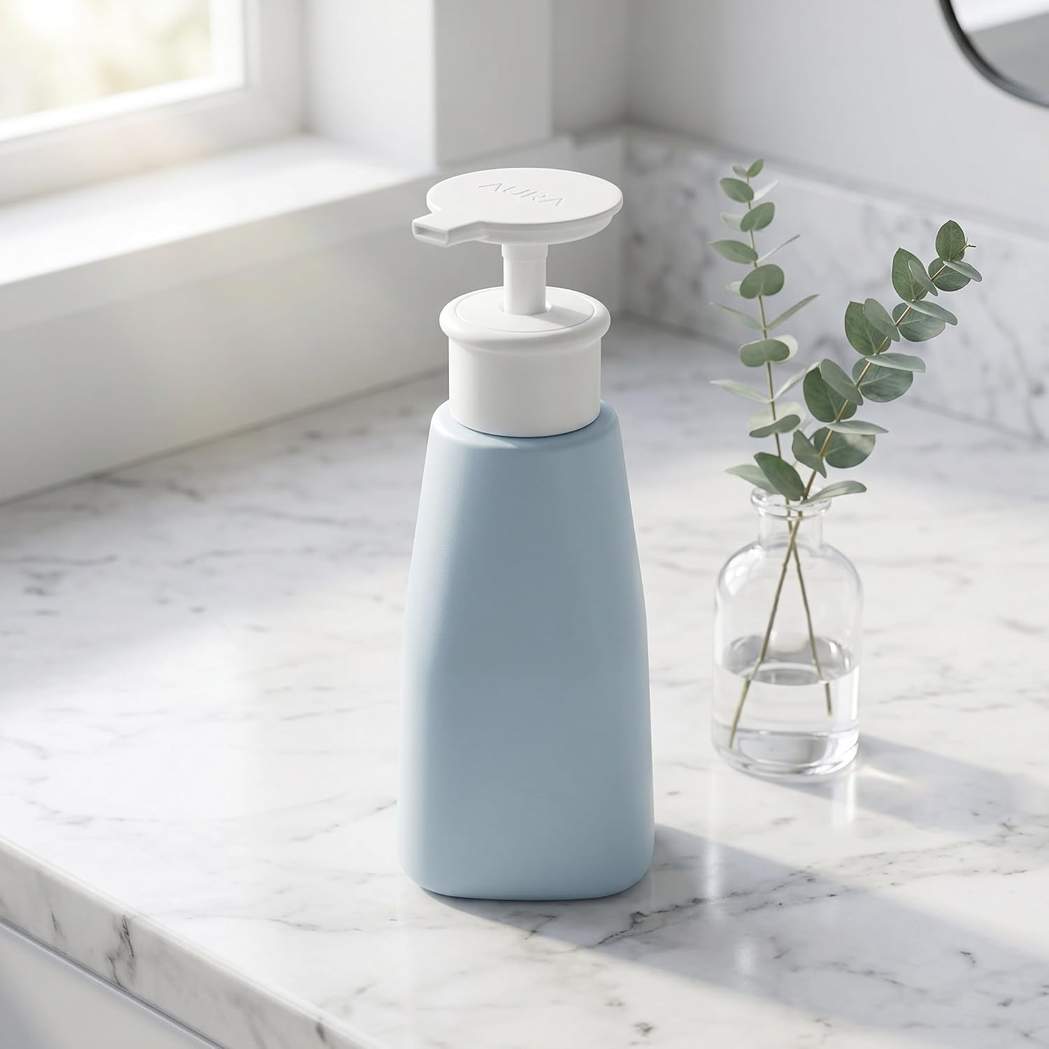 SHINEOFI 5pcs Lotion Pump Dispenser Bottles 330ml Plastic Emulsion Dispensing Bottles with Precise Pump and Easy Clean Surface for Moisturizer and Body Wash, for Bathrooms and Commercial image 5