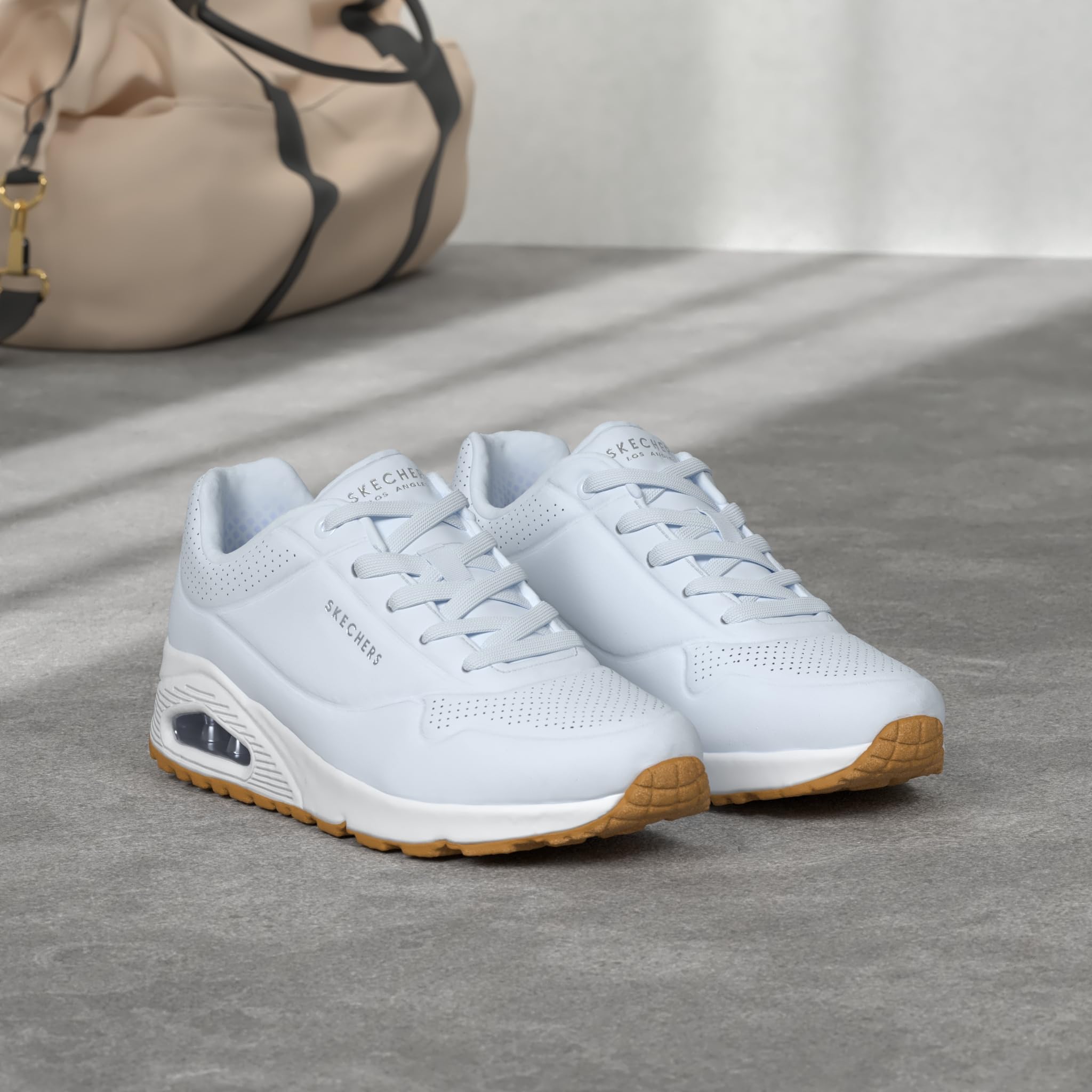 Image secondaire de Skechers Femme Uno Stand Air Fashion-sneakers, Blanc, 36.5 EU