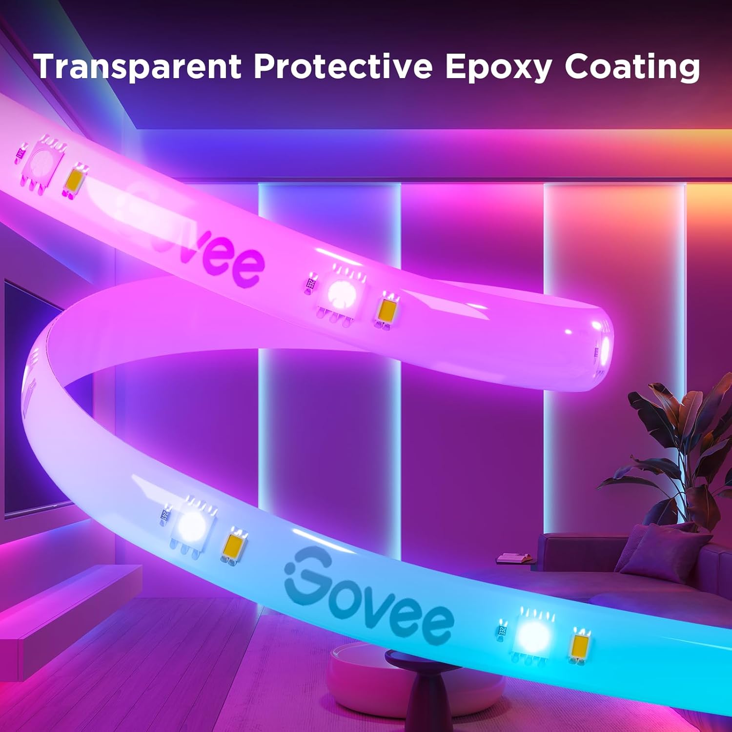 Govee RGBICW WiFi + BT Kplm LED Strip (5m)