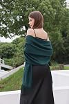RIIQIICHY Scarf for Women Scarves and Wraps Winter Warm Pashmina Shawl for Cold Weather