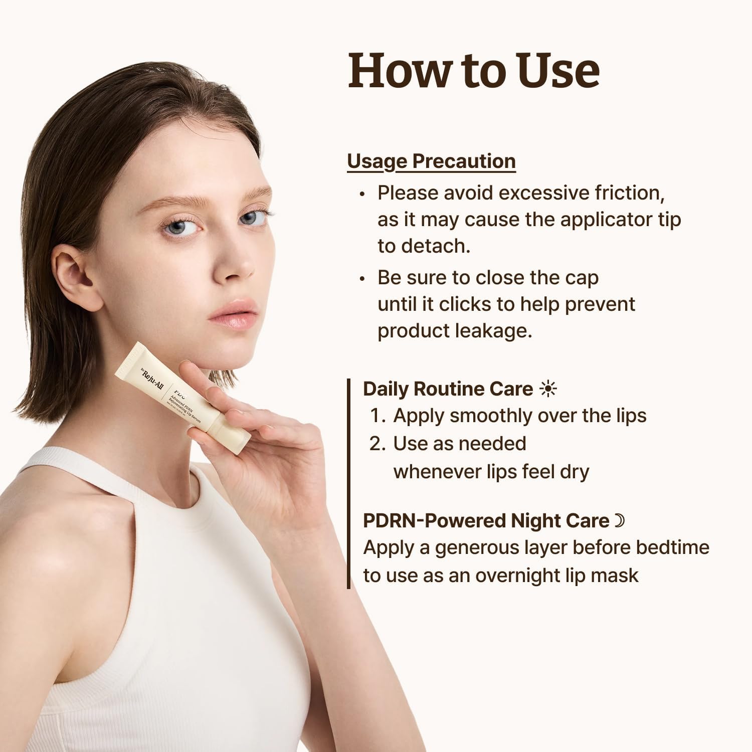 Dr. Reju-All Advanced PDRN Rejuvenating Lip Serum - Hydrating Lip Balm with Lipozip PDRN for Glowy, Dewy Lips - Gentle Exfoliating & Smoothing Lip Moisturizer - Hibiscus & Lactic Acid - 10ml - Image 9