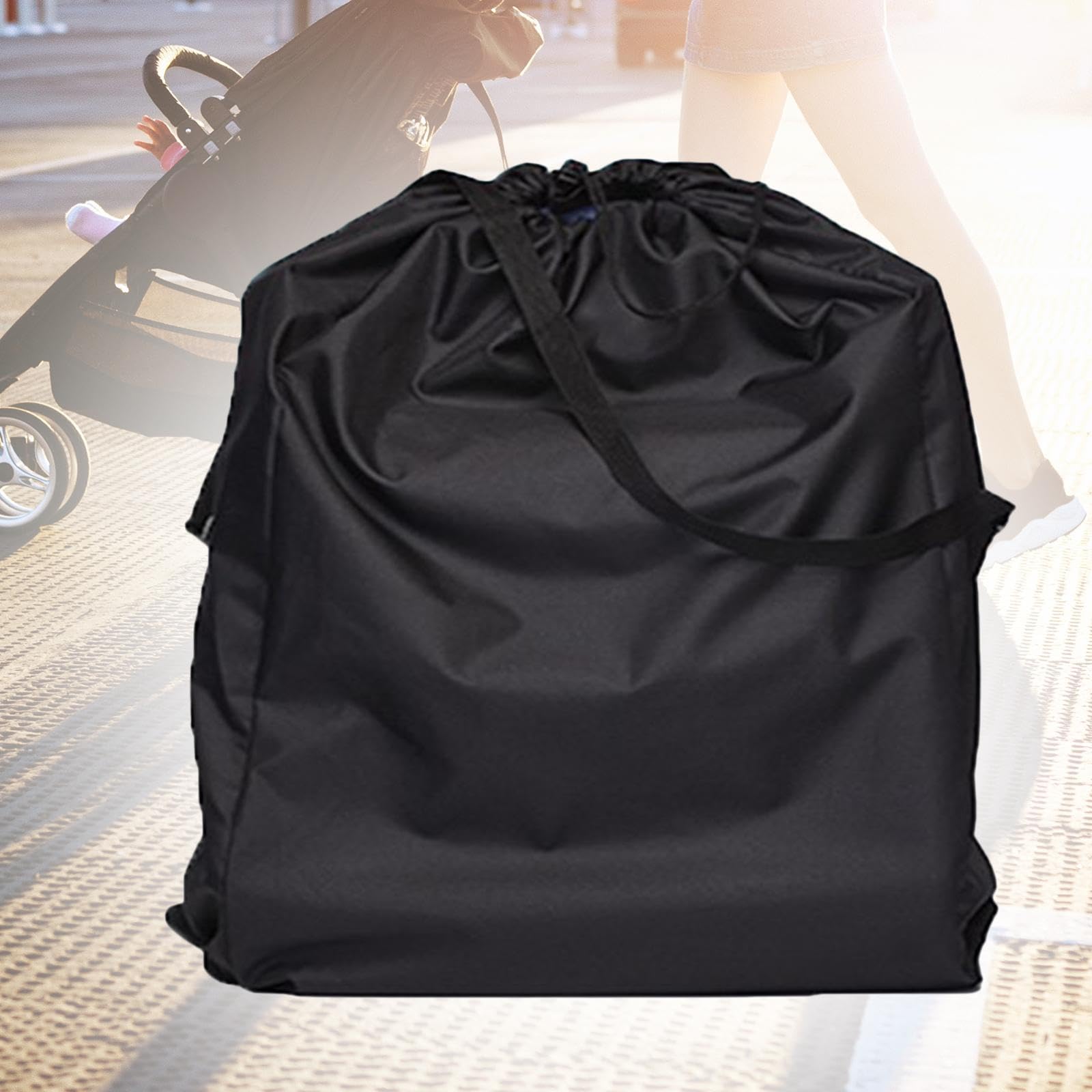 Borsa Leggera per Passeggino, Protezione per Il Viaggio, come descritto, 67x50x30 cm