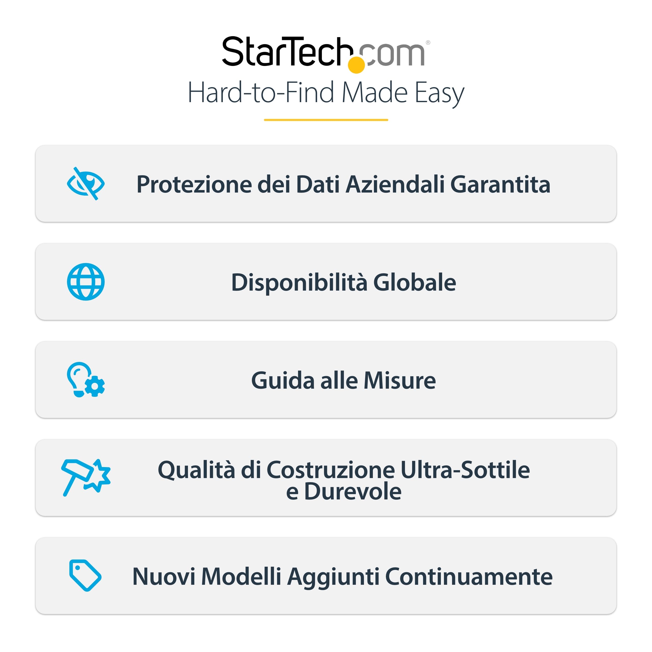 StarTech Filtro Privacy in Acrilico da Appendere per Monitor 24" 16:10 | Pellicola Protettiva Antiriflesso, Protegge i Dati Sensibili
