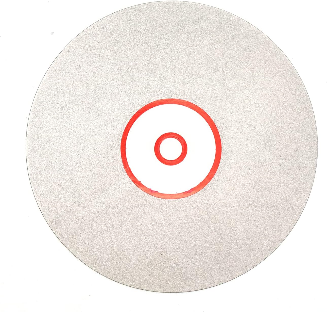 320 Grit Flat Lap Disk Wheel Electroplated Diamond Coated Grinding Sanding Polishing Disc - 6-inch Outside Dia