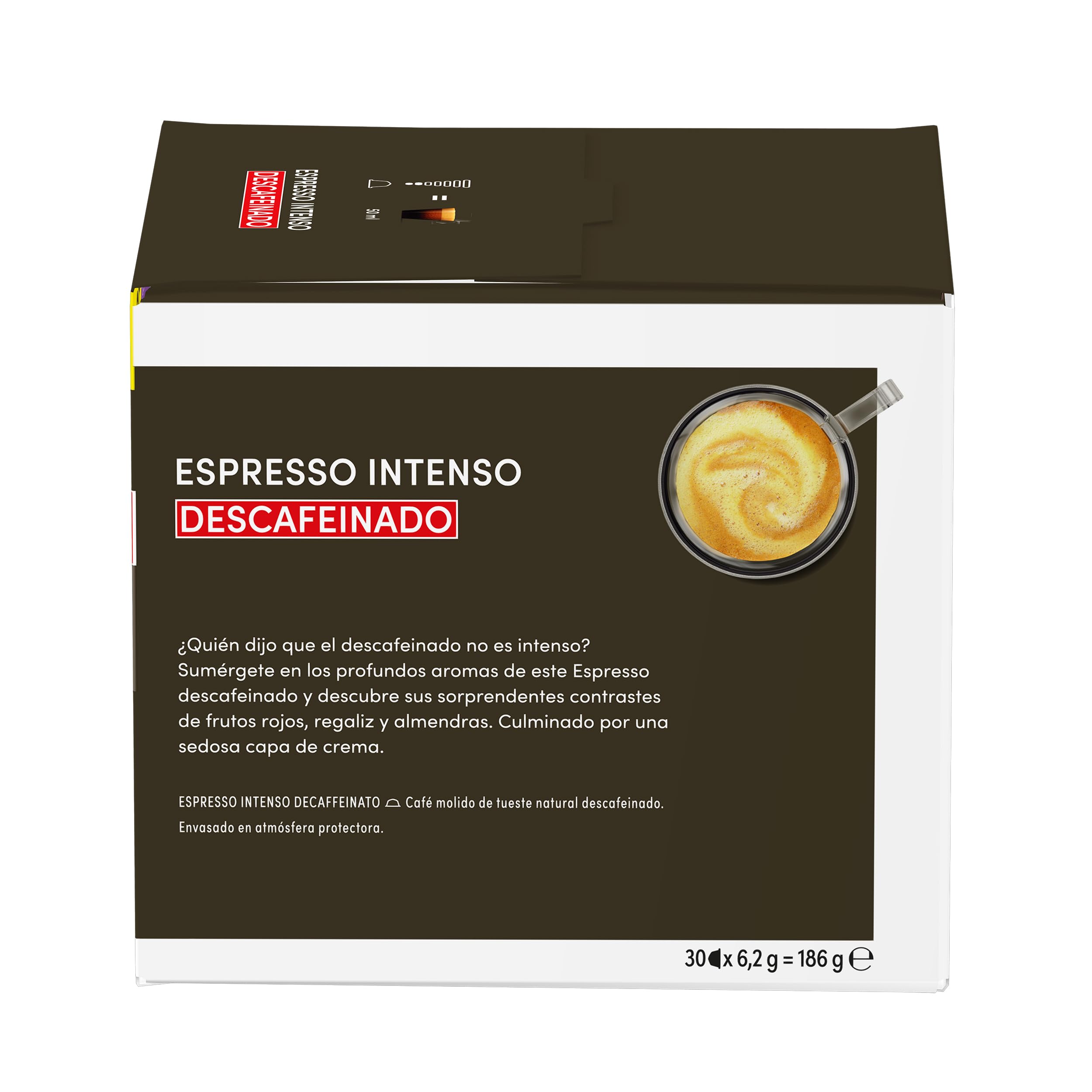 NESCAFÉ Dolce Gusto Espresso Intenso Descafeinado Kapsułki 90 Sztuk (3x30) Oryginalne