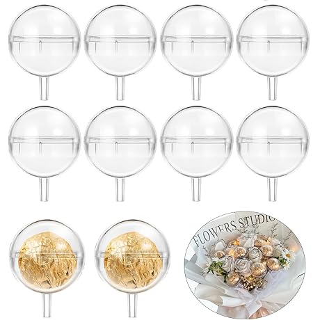 100pcs Chocolate Ball Holder: Transparent Notion of Love