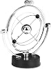 Perpetual Motion Desk Sculpture Toy - Kinetic Art Galaxy Planet Balance Mobile - Magnetic Executive Office Home Décor Tabletop Toy - Men Women Stress Relief
