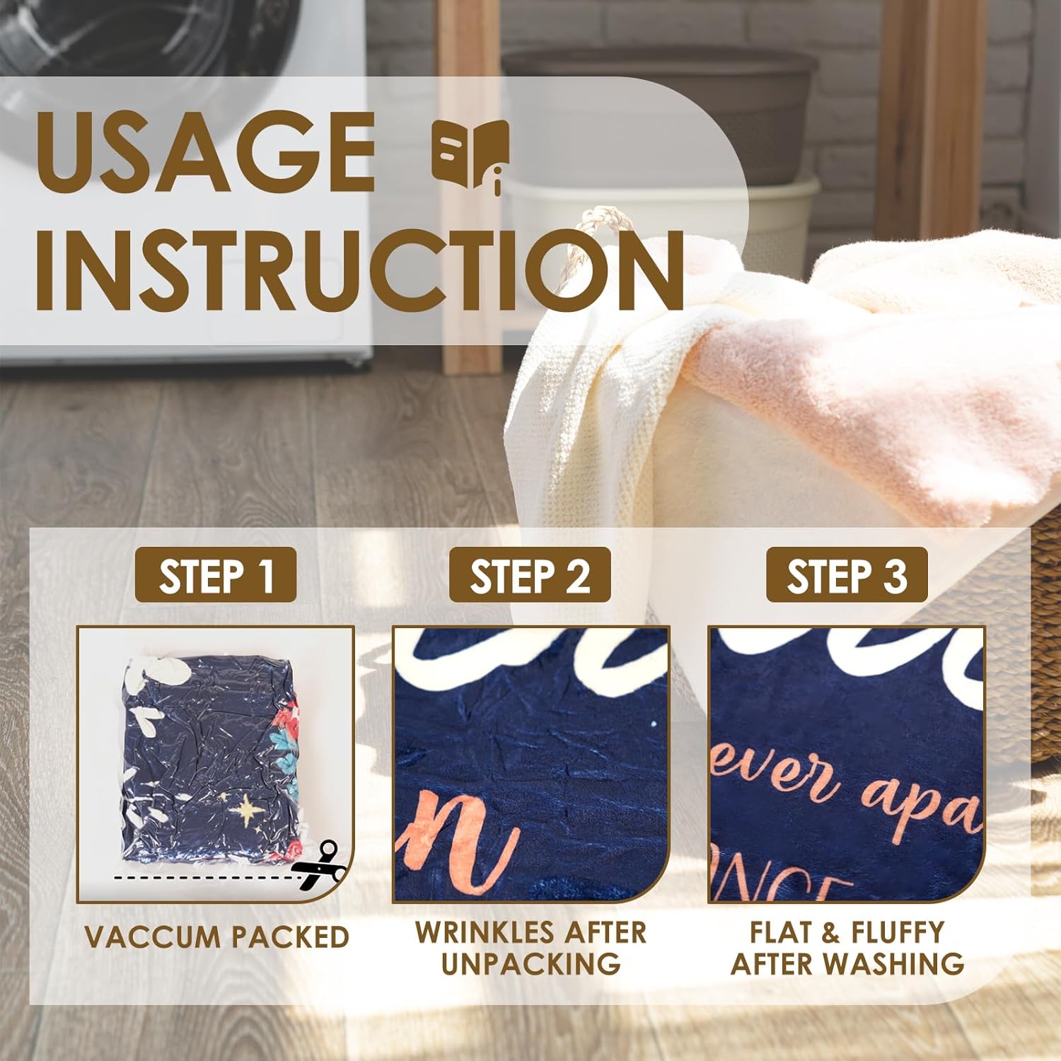 Bestie Gifts for Women - Best Friend Blanket, 60 x 50 Inch - Flannel Throw, Thinking of You Gift - Image 5