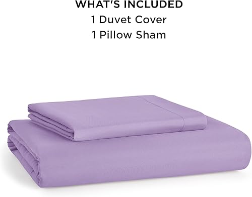 Vista 273 de Bedsure - Juego de funda de edredón de tamaño matrimonial, ropa de cama suave con doble cepillado, 1 funda de edredón (80 x 90 pulgadas) y 2 fundas