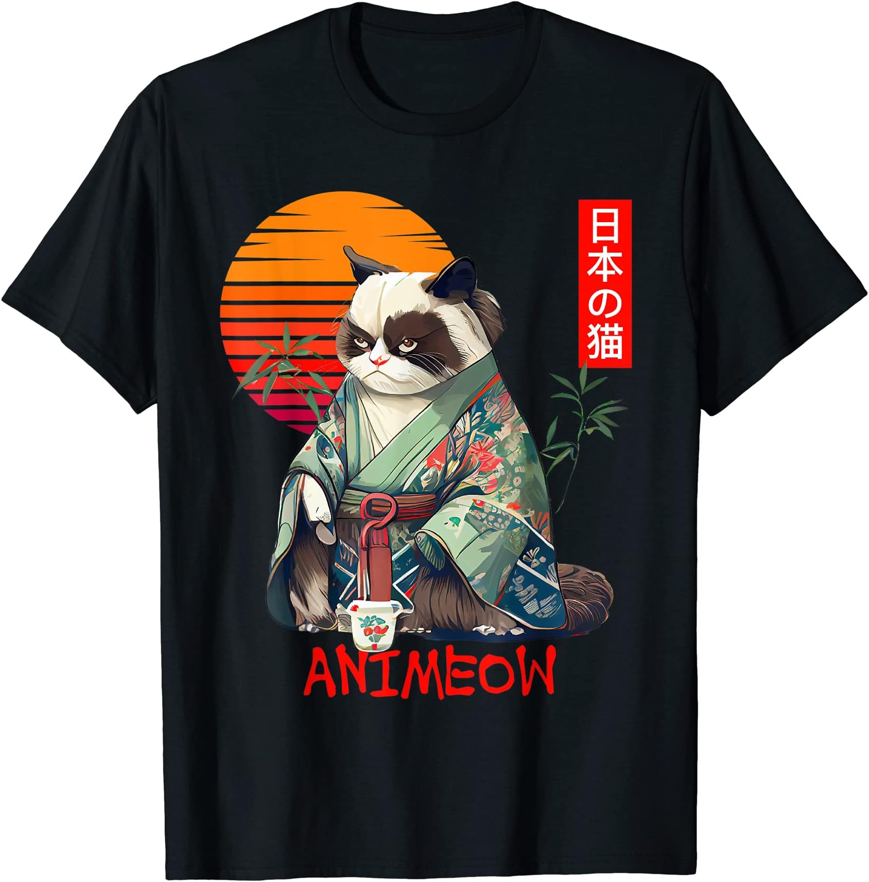 Nyanpire: For the Ultimate Anime and Cat Fan T-Shirt