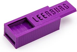 Leerburg Magnetic Odor Box – Plastic Scent Training Box with Built-in Earth Magnet, Police and Military K9 Narc Training Box (Purple)