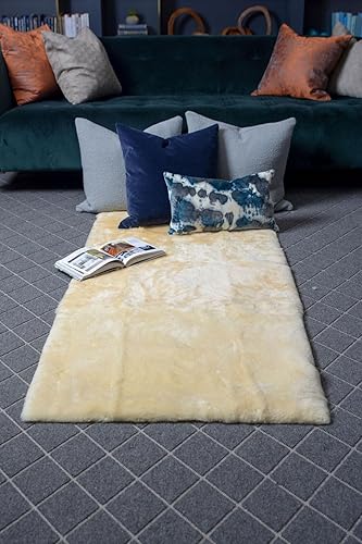 Miniatura 3 de Sofsheep - Funda de colchón grande de piel de oveja médica, funda de colchón de cama médica, 32 pulgadas de ancho por 72 pulgadas de largo