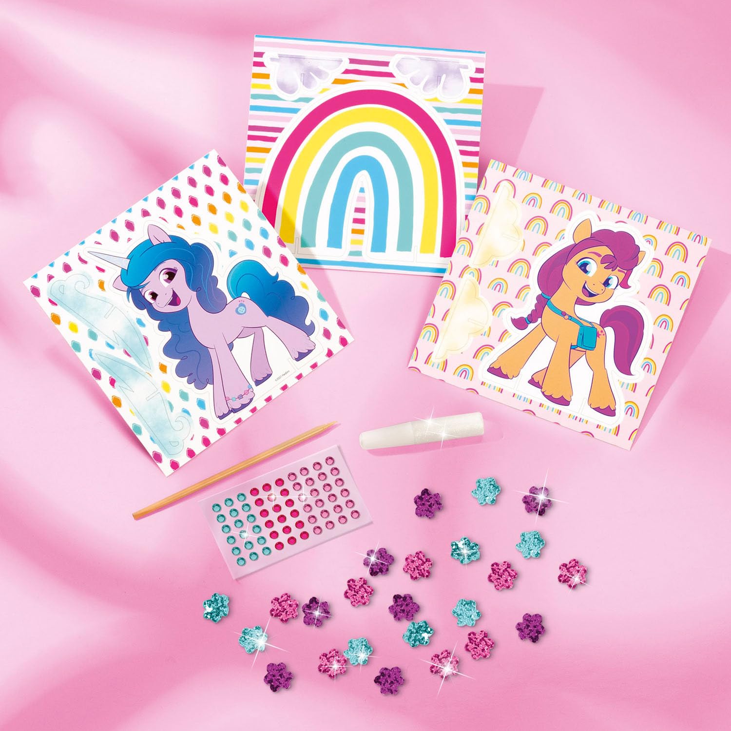 Totum My Little Pony Craft Set - My First Diamond Creations Craft Set Junior Creative, Multicolor - Image 2