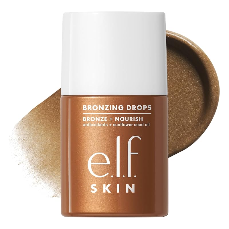 e.l.f. SKIN Gotas Bronzeadoras com Cor Copper Gold (Copper Deep Bronze Shimmer)
