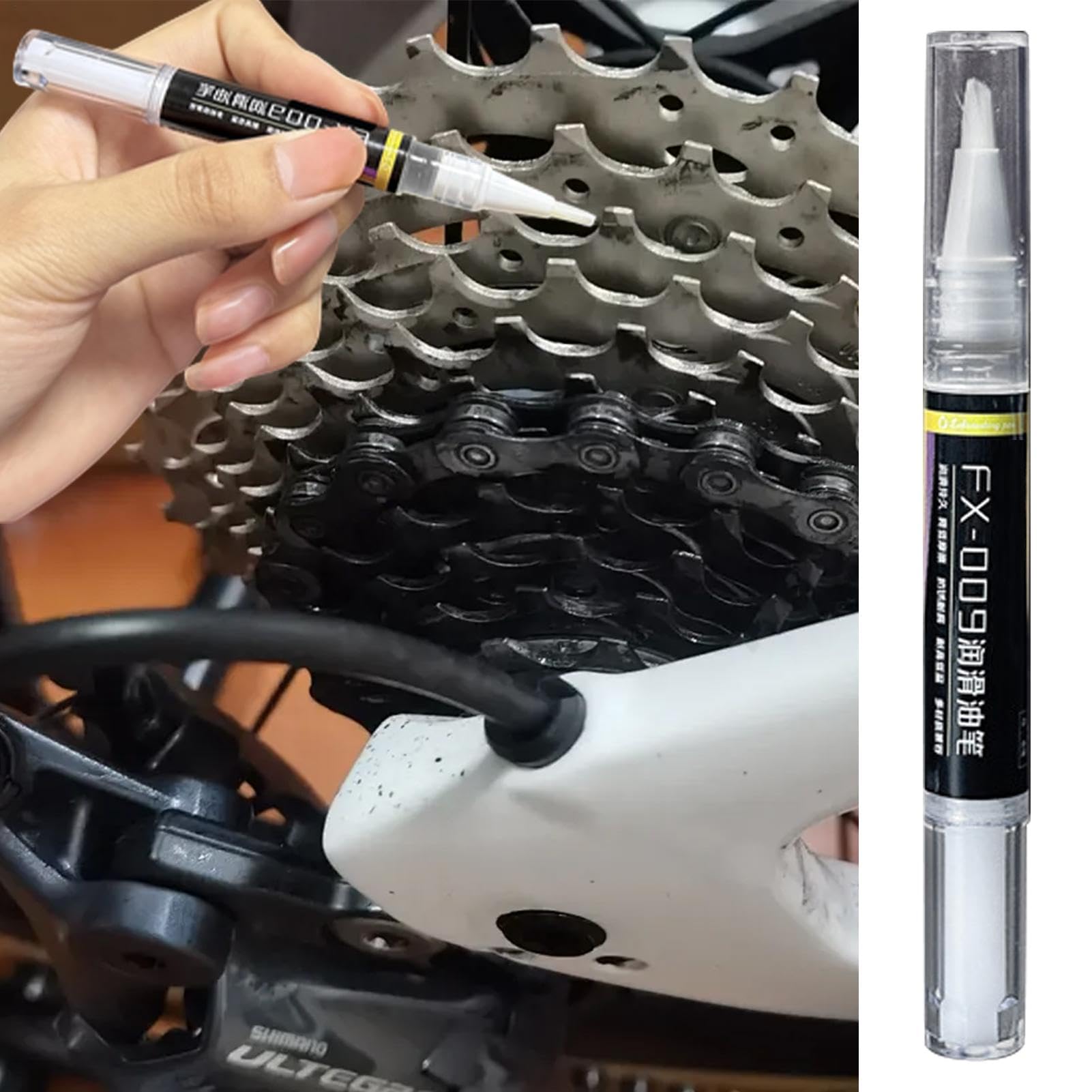Applicateur Stylo De Précision Argenté - Pour Huile, Colle, Liquides - Stylo à Bille Précise