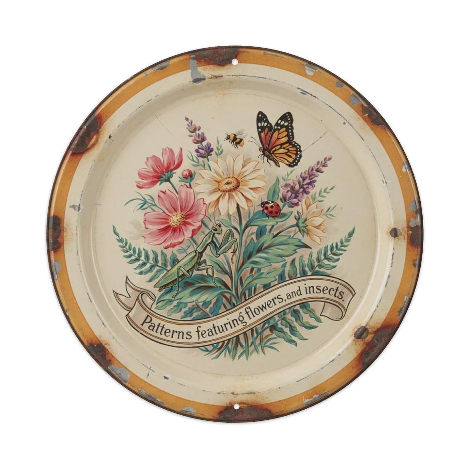 Garden-Botanical Metal Tin Sign Plaque