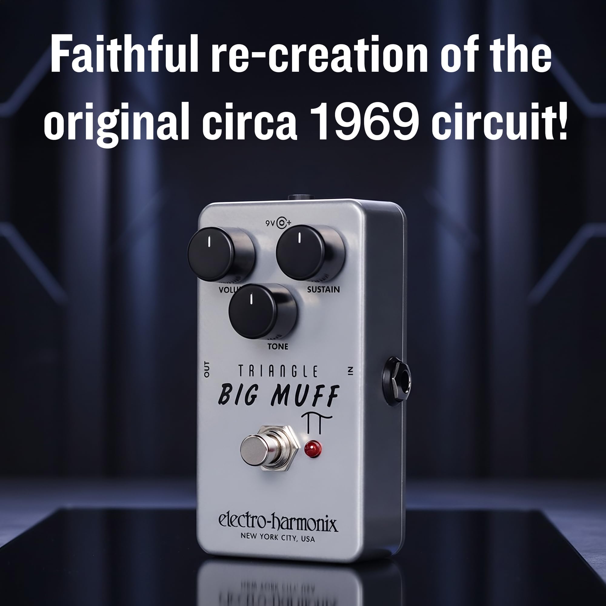 Electro Harmonix Triangle Big Muff Pi - Distorsore per chitarra