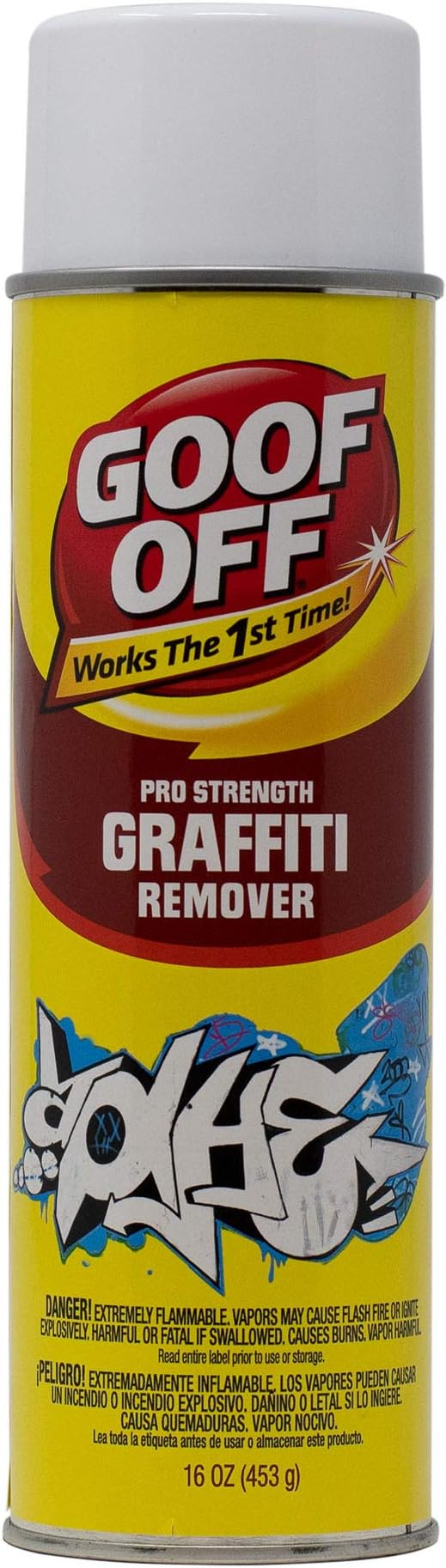 FG673 Graffiti Remover Aerosol Can, 16 oz
